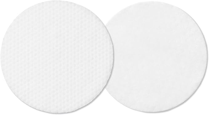 Rose Infused Face Toning Pads (60 Pack) | Daily Exfoliating Toner Cotton Rounds with Hydrating Rose Water | Korean Skin Care