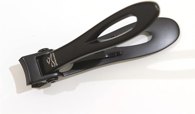 Toenail Clipper Nail Manicure Clipper with Rounded Blades 9 cm Black