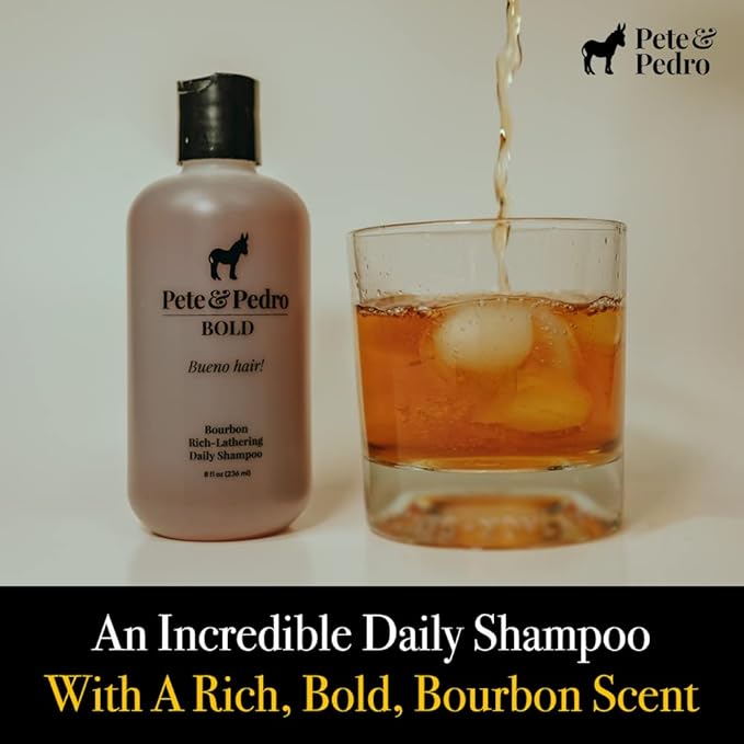 Pete & Pedro BAD BOY KIT - Mucho, Macho, Manly Men's Bodywash & Haircare Set | Bold Shampoo, Cowboy Conditioner, and Desperado Body Wash | As Seen on Shark Tank, Set of 3 Products