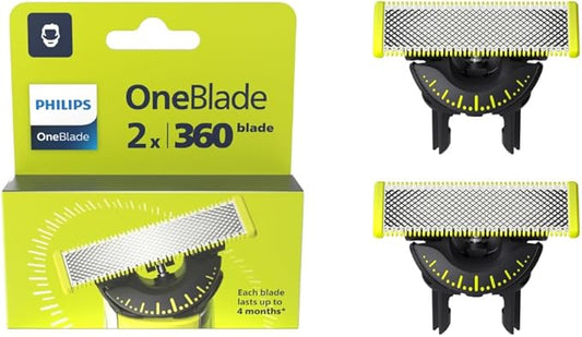 One Blade X2 360 Dual-Way Blade Compatible with All Onebalde Philips – QP420.50