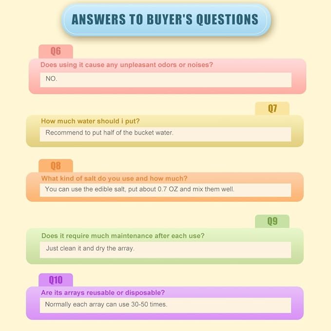 Chomsky Ionic Detox Foot Bath Machine Birthday Gift Portable Foot Spa Cleanse with Professional Tub Bucket 10 Liners and 2 Round Arrays (All Accessories Included)