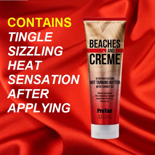 Beaches & Creme Sizzling Hot Tanning Butter 8.5oz