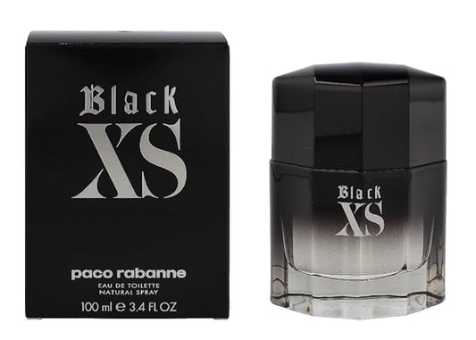 Black XS Excess by Paco Rabanne for Men 3.4 oz Eau de Toilette Spray