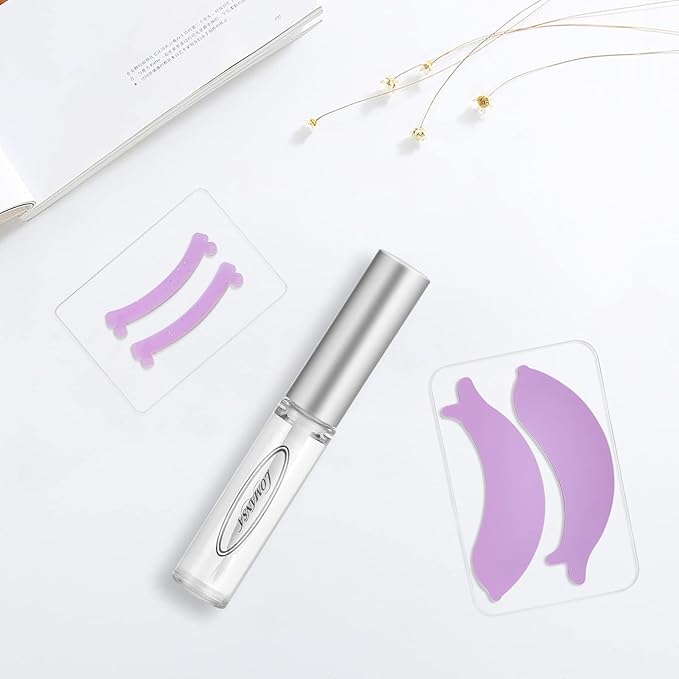 Lash Lift Glue Eyelash Lift Tools Kit Reusable Curler Soft Pads for Lash Lamination Get Perfectly Curled Lashes