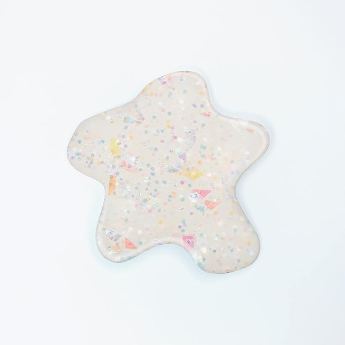 Dazzle Dry Nail Lacquer (Step 3) - Cold As Ice - An iridescent white sheer glitter. (0.5 fl oz)