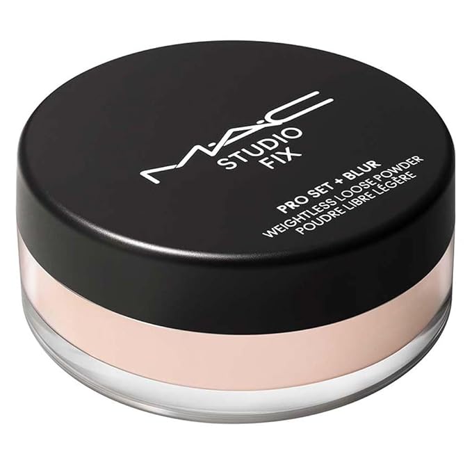 MAC Studio Fix Pro Set + Blur Weightless Loose Powder - Light (Light beige with neutral undertone) - 0.22 oz / 6.5 g