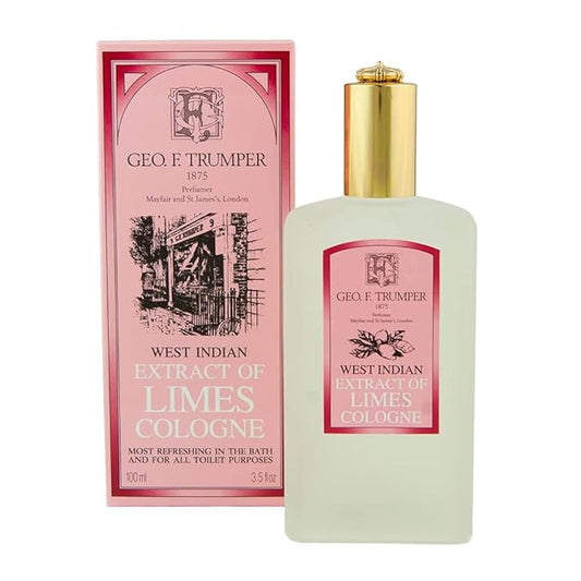 Geo F. Trumper Extract of Limes Mens Eau de Cologne Fragrance 100ml Atomiser Spray Bottle