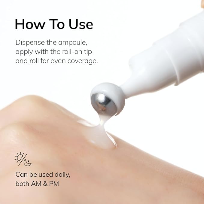 MIMUMIMU Niacinamide 10%+Thioctic Acid 100 ppm NIACINDY Facial Glow Ampoule for Dark Spot After Care - Daily Korean Potency Skincare - Uneven Tone, Hyperpigmentation, Discoloration Roll-on Ampoule