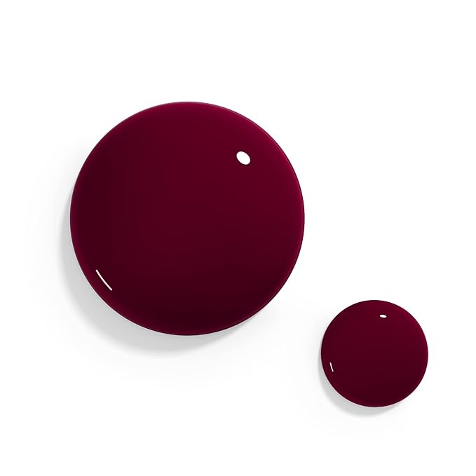 duri Nail Polish, 731 Aries, Deep Burgundy Red, Full Coverage, Fast Drying, 0.45 Fl Oz