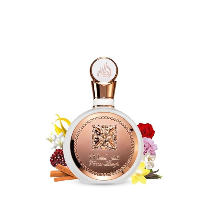 Lattafa Fakhar Eau De Parfum Spray for Women, 3.4 Ounce