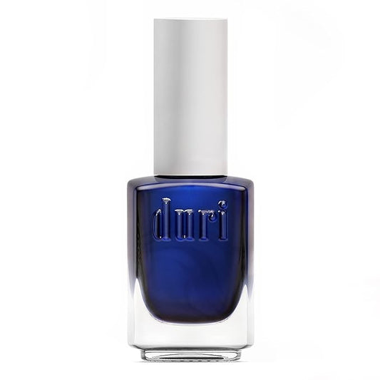 duri Nail Polish, 174 Fire Sapphire, Deep Purple Blue Metallic Shimmer, Full Coverage, Quick Drying, Long Lasting, 0.45 Fl Oz Cosmetics