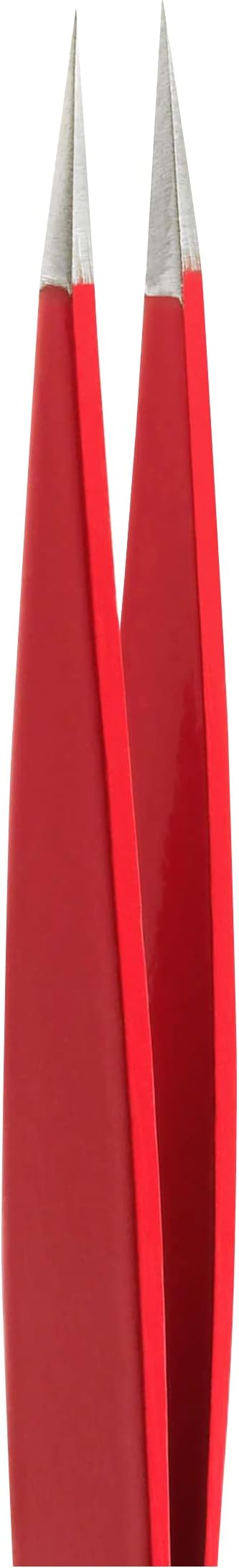 Rubis Swiss Cross Stainless Steel Pointed Tweezers for Precise Eyebrows and Hair Removal, 1K001,Rubis Switzerland Swiss Made World Renowned Precision