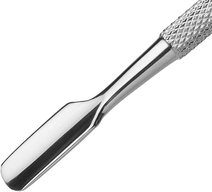 Rui Smiths Professional Double Ended Stainless Steel Metal Pusher (Cuticle Pusher) Bundle - Styles No. 111 and 113