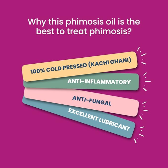 Phimosis mini combo with Phimosis Creme & Phimosis oil