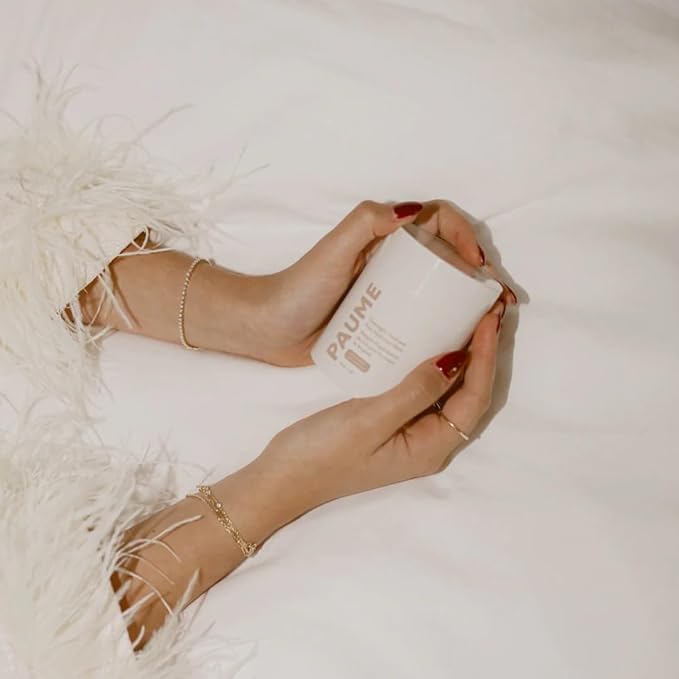 PAUME Overnight Hand and Foot Hydration Mask, Moisturizing Treatment for Dry Hands, Dry, Cracked Feet, Shea Butter, Unscented, Restores Softness & Smoothness, 3.4 oz