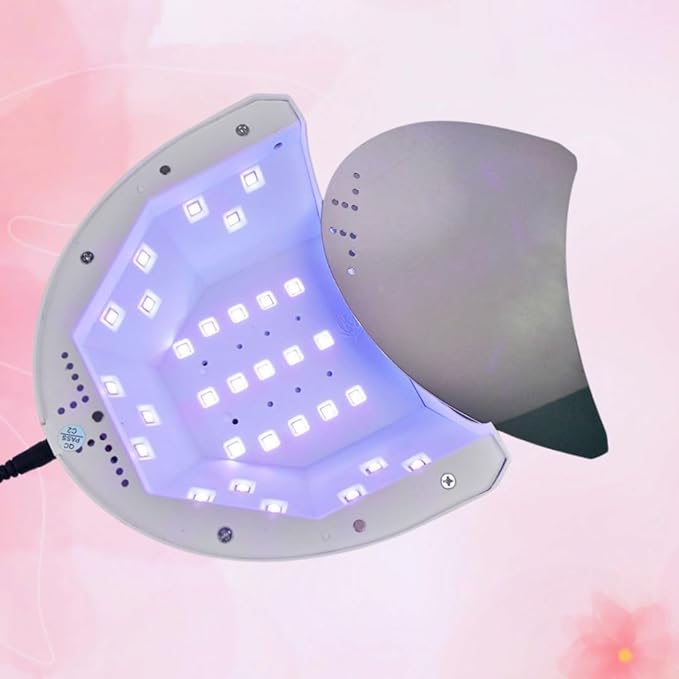 UV LED Nail Lamp, UV Gel Nail Light Pro for Nail Polish 48W UV Dryer with Timers, MissUV