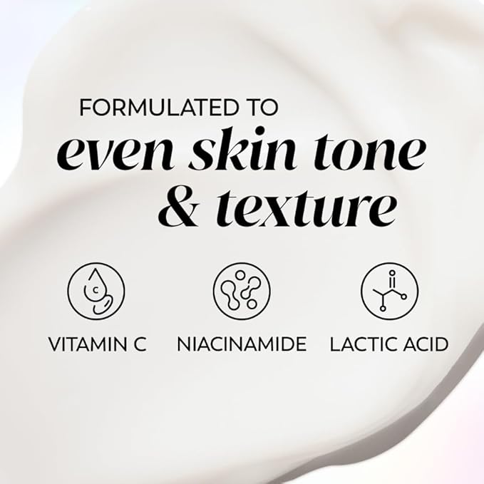 Olay Bright & Even Vitamin C with Lactic Acid Face Moisturizer, 2 oz Lightweight Brightening Face Cream for Uneven Skin Tone, Recyclable Eco Jar Packaging, Value Size