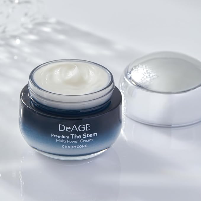 CHARMZONE DeAge Premium The Stem Multi-Power Cream –Marine Stem Cell Healthy Cell Support Plant-Based Rejuvenating Skin Anti-Wrinkle Korean Skincare (1.69 fl.oz / 50ml)