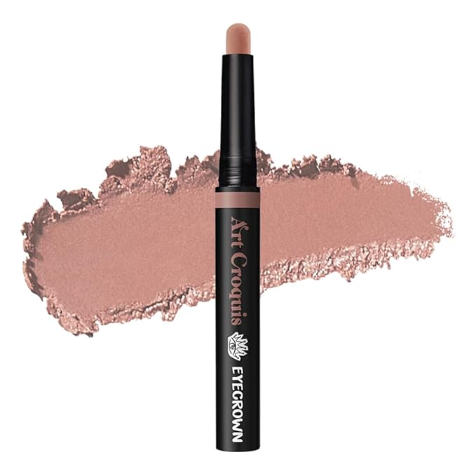 EYECROWN ARTCROQUIS STICK SHADOW, Buildable, glitter eye shadow, liner, cream [KOTORI BEIGE]