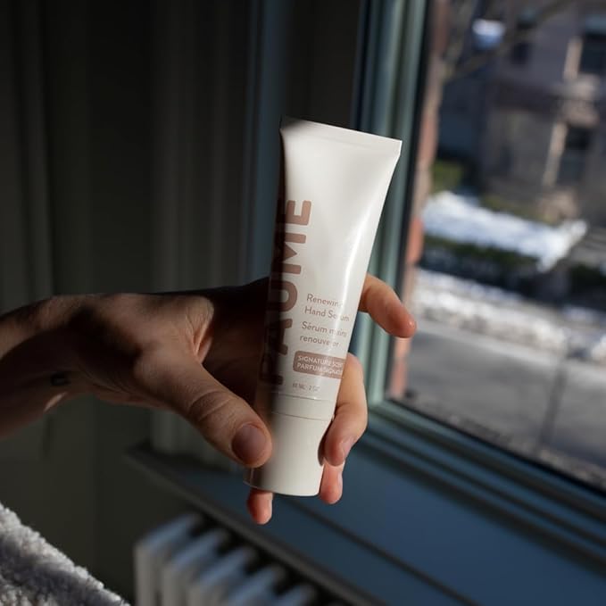 PAUME Renewing Hand Serum for Dry, Aging Skin With Hyaluronic Acid, Niacinamide and Vitamin C, Improve Skin Elasticity, Youthful-looking Hands, 2 oz