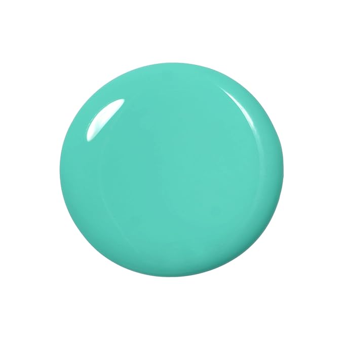 Dazzle Dry Nail Lacquer (Step 3) - Coastal Cabana - A bright semi-sheer aquamarine. Semi-sheer cream. (0.5 fl oz)