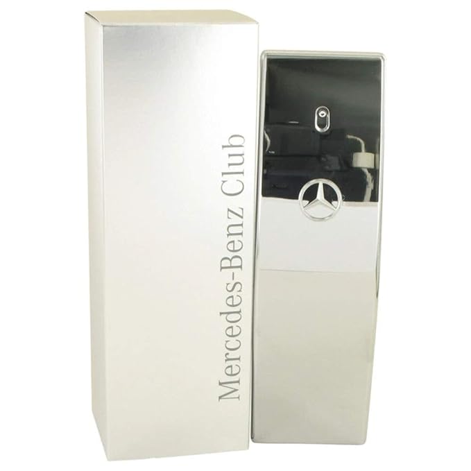 Mercedes Benz Club - Elegant Fragrance With Sensual Woody Aromatic Notes - Mesmerize The Senses With Original Luxury Men’s Eau De Toilette Spray - Endless Day Through Night Scent Payoff - 1.7 OZ