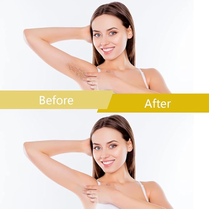 Bestidy Hard Wax Beads for Hair Removal, 1.2lb Waxing Beads for All Body and Brazilian Bikini Areas, White