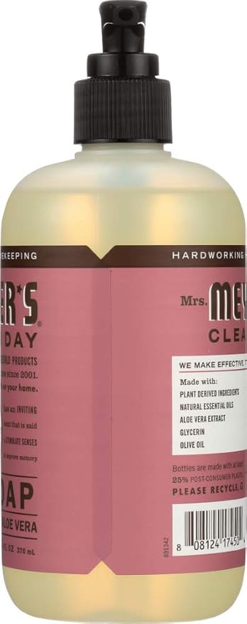Mrs. Meyer'S Hand Soap Liq Rosemary 12.5 Fz