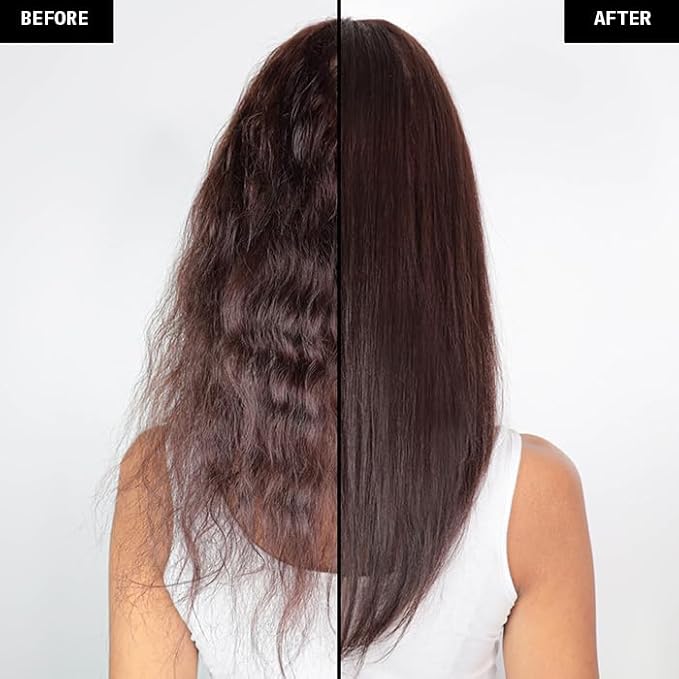 FoxyBae Blowout Hot Air Brush - 60mm Hair Dryer, Curler, Volumizer & Straightener - Ceramic Tourmaline Ionic Technology with Dual Bristles (Winter White)