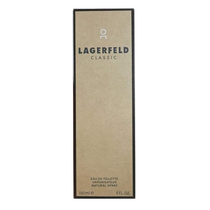Karl Lagerfeld Paris Classic for Men Eau de Toilette Spray, 5 Ounce (Pack of 2)
