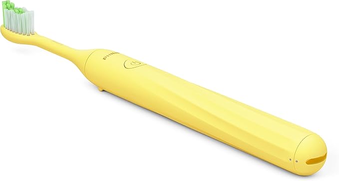 Philips One by Sonicare Battery Toothbrush, Mango Yellow, HY1100/02