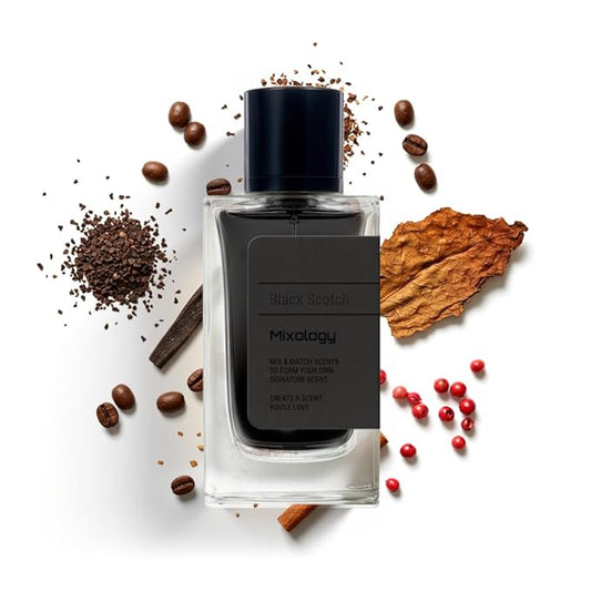 Black Scotch Eau de Parfum – Mixture Black Afghano + Blk Opium, Unisex Perfume 3.4 Fl Oz (100ml)