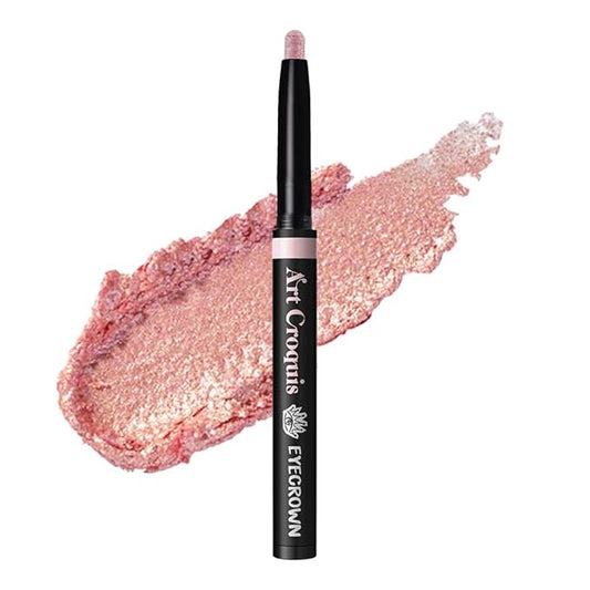 EYECROWN ARTCROQUIS STICK SHADOW, Buildable, glitter eye shadow, liner, cream [AURORA]