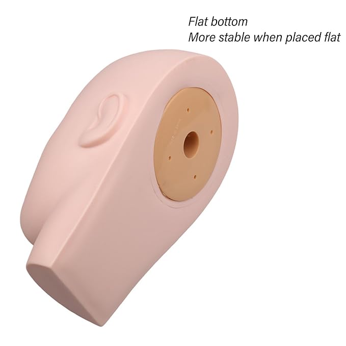 Soft Silicone Mannequin Head for Beginner Lash Extensions Practice, Beauty Training Institutions, and Eyelash Salons