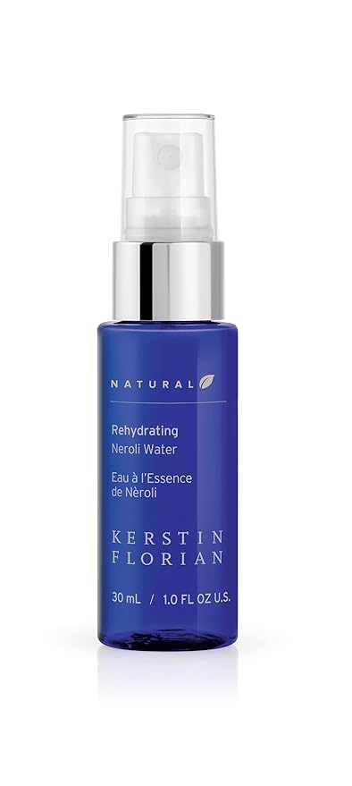 Kerstin Florian Neroli Water Face Mist | Orange Blossom Aromatherapy Spray | Hydrate & Refresh Skin with Probiotics & Peptides | All Natural | Vegan | Cruelty Free (1.0 fl oz)