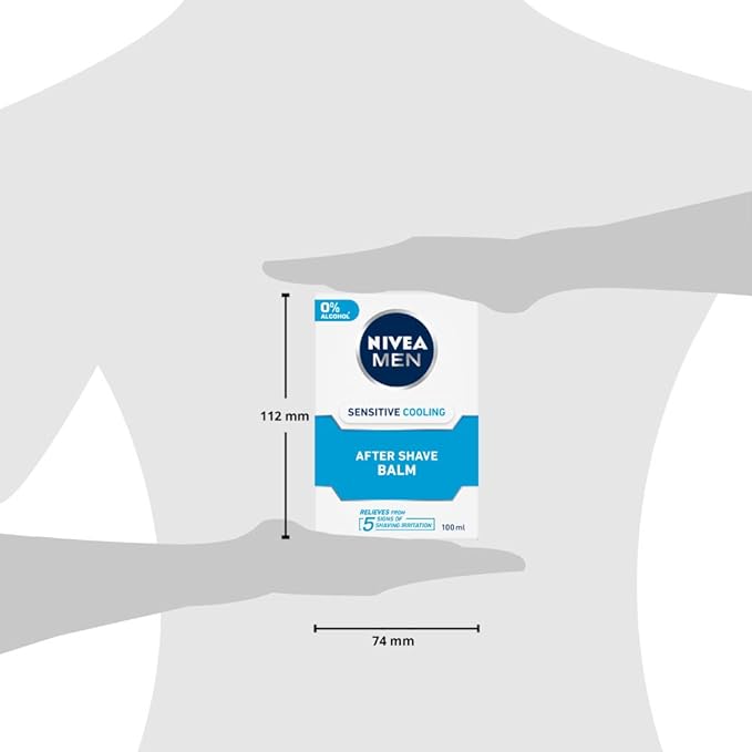 Nivea Men Sensitive Cooling After Shave Balm 100Ml