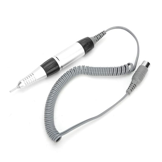 Nail Drill Handle, Nail Drill Handpiece Replacement Nails Professional 30000 RPM Electric Nail Drill Handle Handpiece Replacement Electric File Handpiece for Electric Nail Manicure