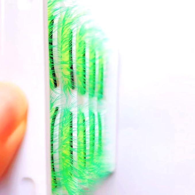 Sunniess Ombre Colored Lashes Silk Protein Fluffy Wispy Volume Fake Lashes for Halloweens Cosplay Party Stage Russian D Curl Lashes with Color Make up Faux Mink False Eyelashes 5 Pairs