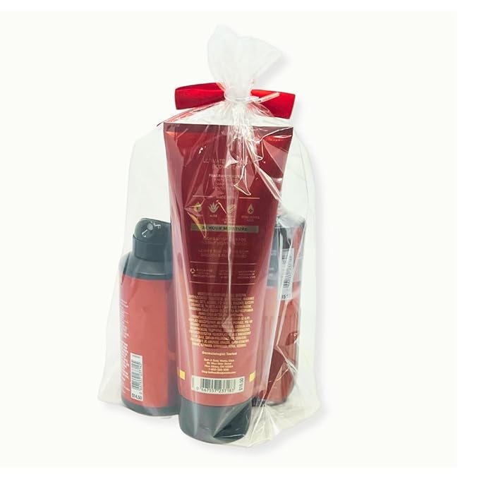 Bath & Body Works Bourbon for Men 3pc Gift Pack - Holiday - Wash, Cream, Spray