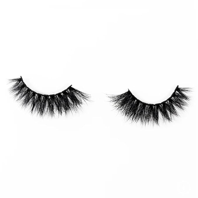 3D Mink Lashes | Luxury Real Mink Eyelashes Cruelty-Free False Lashes Reusable, Maximum Volume 18mm-25mm Wispy and Fluffy Real Mink Lashes (Ash)