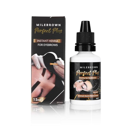 Eyebrow Henna, for natural-looking coloring, 15 ml (Brown)