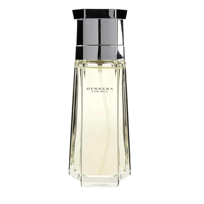 Carolina Herrera Herrera For Men-Sophisticated Fragrance-Sensual And Elegant For The Adventurous Spirit-Woody Floral Musk Scent-3.4 Oz & Carolina Herrera Fragrance-3.4 Oz