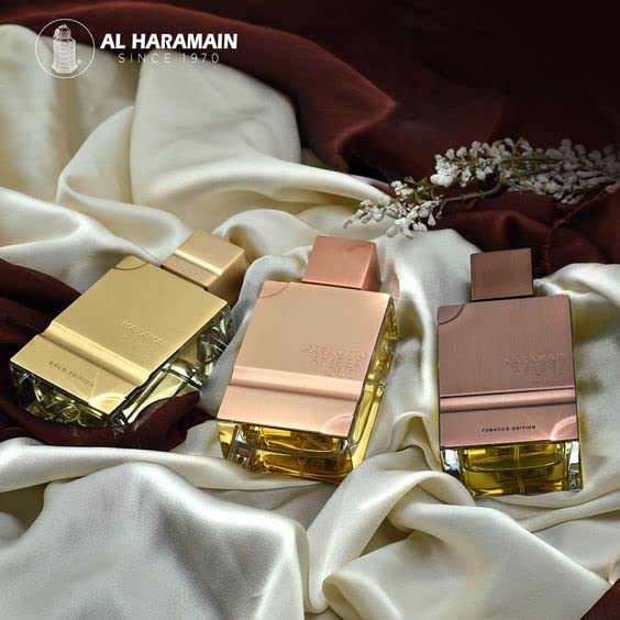 Al Haramain Amber Oud Eau De Parfum Spray 60ml (2.0 oz) - Unisex Arabian Perfume for Women & Men, Long-Lasting Amber & Oud Fragrance with Luxurious Scent