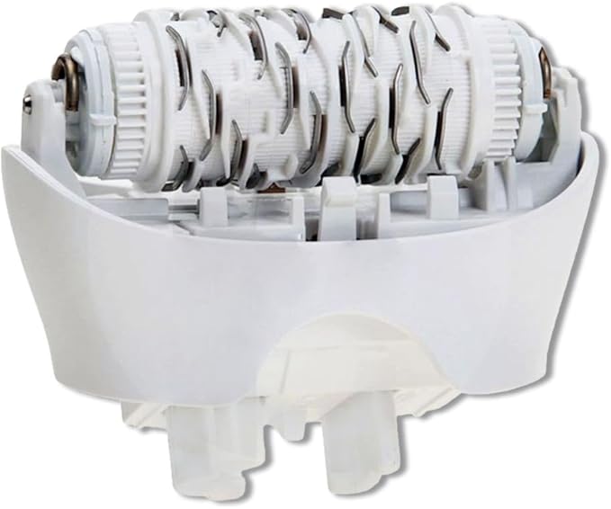 Replacement Epilator Head 81533164 Compatible with Braun Silk-épil 7, Silk-épil 9 and Xpressive | Extra Wide Epilation Head, White