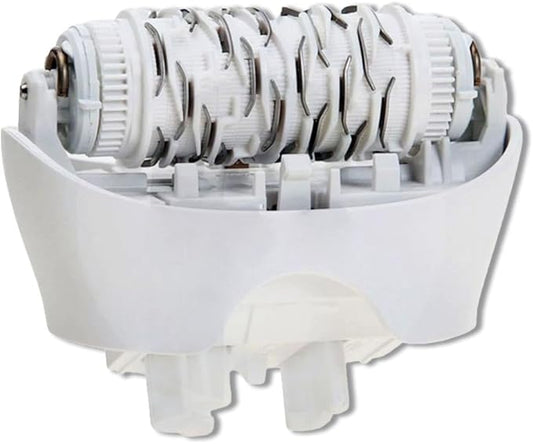 Replacement Epilator Head 81533164 Compatible with Braun Silk-épil 7, Silk-épil 9 and Xpressive | Extra Wide Epilation Head, White