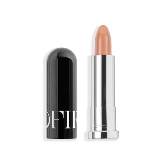 OFIR Lip Rouge Satin Hydrating Lipstick | Full Coverage, Revitalizing, Lightweight Formula | All Day Wear Moisturizing Lipstick | What eh-ver! - Neutral Brown | 0.12 oz