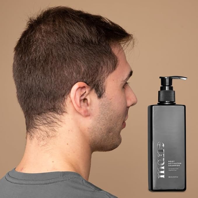 Hair Growth Shampoo for Men (250ml) Activating Follicles & Roots for Thicker & Fuller Hair - Cleanse, and Hydrate Scalp - Regrowth Shampoo for Men