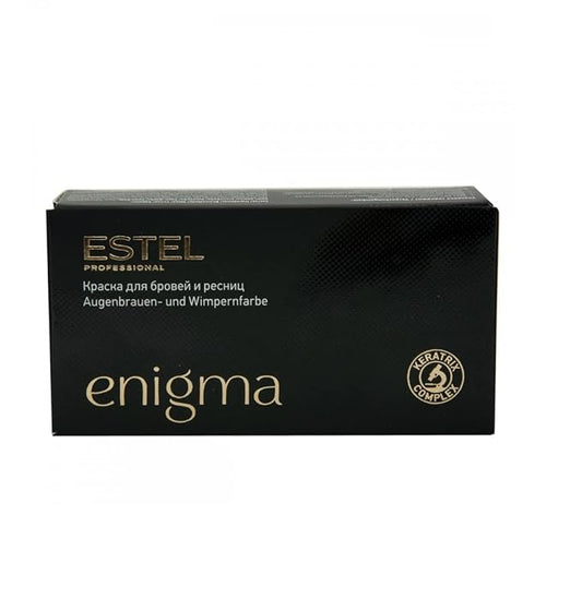 Estel Enigma BLACK COLOR Paint for Eyelashes and Eyebrows