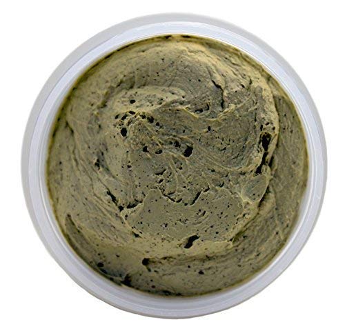 French Clay Mask with Neem, for Blemishes, Blackheads, Rashes; for Irritated and Stressed Skin; Deeply Cleansing and Rejuvenating; Rosemary, Lavender, Eucalyptus Essential Oils, 3.4 oz