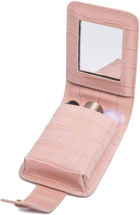 Earnda Makeup Lipstick Case for Outside Mini bag Travel Cosmetic Pouch